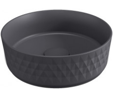 Раковина накладная Allen Brau Fantasy Romb 36 4.11033.AN антрацит Раковина накладная Allen Brau Fantasy Romb 36 4.11033.AN антрацит