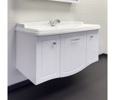 Тумба-умывальник Comforty Палини-100 белый глянец с раковиной Comforty 3310 Тумба-умывальник Comforty Палини-100 белый глянец с раковиной Comforty 3310