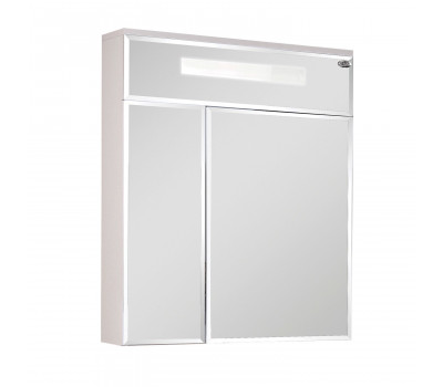 Шкаф-зеркало Onika Сигма 60 белый, c LED подсветкой 206034 Шкаф-зеркало Onika Сигма 60 белый, c LED подсветкой 206034