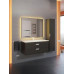 Тумба с раковиной для ванной подвесная Uperwood Modul 97х45х57 см, черная матовая 393020553 Тумба с раковиной для ванной подвесная Uperwood Modul 97х45х57 см, черная матовая 393020553