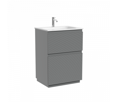 Тумба напольная SANCOS Folk Floor, 590х445х850, c двумя ящиками оснащенными доводчиками, Ergraut soft, арт.FL60FES Тумба напольная SANCOS Folk Floor, 590х445х850, c двумя ящиками оснащенными доводчиками, Ergraut soft, арт.FL60FES