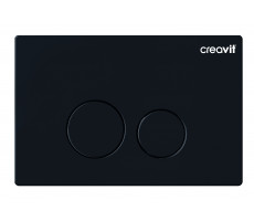 Кнопка для инсталляции TERRA черная матовая GP9002.01 CREAVIT GP9002.01 Хром матовый