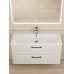 Тумба под раковину Uperwood Foster NEW 100 см, подвесная, белая TFosterNEW100w Тумба под раковину Uperwood Foster NEW 100 см, подвесная, белая TFosterNEW100w