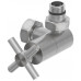 Вентиль Сунержа 3D G 1/2" НР х G 3/4" НГ правый крест цвет-сатин 071-1411-1234 