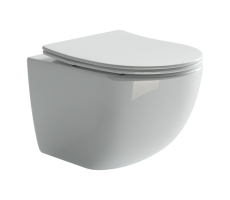 Подвесной унитаз Forma Rimless Ceramica Nova CN3009 Белый Подвесной унитаз Forma Rimless Ceramica Nova CN3009 Белый