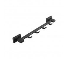 Крючок четверной BELZ B90315-4 черный матовый Крючок четверной BELZ B90315-4 черный матовый