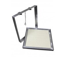 Люк под плитку Люкер Д 25/40 (в/ш) ревизионный, размер дверцы 24,3/39,3 