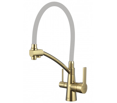 Смеситель для кухни золотой под фильтр Savol S-L1805B-04 золотой 