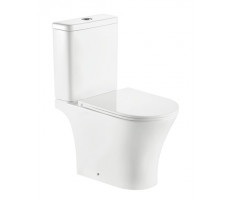 Унитаз напольный безободковый (сиденье микролифт) арматура GEBERIT SantiLine SL-5010 