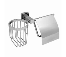 Держатель туалетной бумаги и освежителя WasserKRAFT Lippe K-6500 6559 Хром 