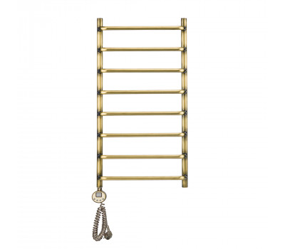 Полотенцесушитель электрический Domoterm Стефано Стефано П8 400x800 АБР EL Античная бронза 