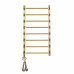 Полотенцесушитель электрический Domoterm Стефано Стефано П8 400x800 АБР EL Античная бронза 