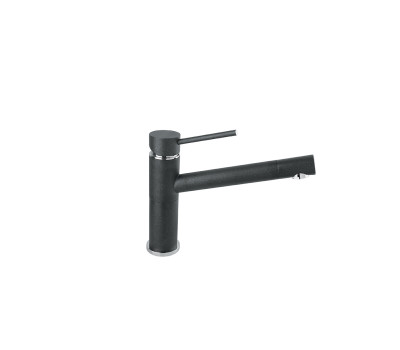 Смеситель для кухонной мойки Timo Saona 2303F anthracite черный 