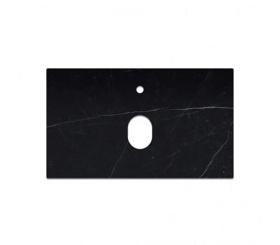 Столешница La Fenice Granite Black Olive Light Lappato Terra 80 см, черная  Столешница La Fenice Granite Black Olive Light Lappato Terra 80 см, черная