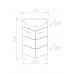Тумба под раковину Onika Лайн 55 напольная, белая (ум. Уют 55) 105524 Тумба под раковину Onika Лайн 55 напольная, белая (ум. Уют 55) 105524