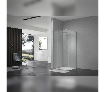 Душевой уголок Terminus Альба квадрат 90х90х220, хром Душевой уголок Terminus Альба квадрат 90х90х220, хром
