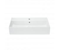 Раковина накладная Sanita Luxe 80.5х42.3х16 фарфор, цвет Белый NOV80SLWB01 