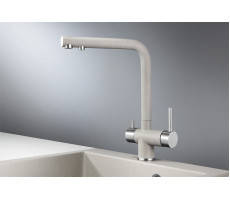 Смеситель для кухни GRANULA 2305, БАЗАЛЬТ 