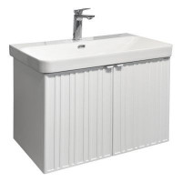 Тумба-умывальник Comforty Тенерифе-80 белый матовый с раковиной CF19595BX-80 00-00022175 