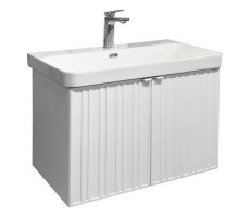 Тумба-умывальник Comforty Тенерифе-80 белый матовый с раковиной CF19595BX-80 00-00022175 