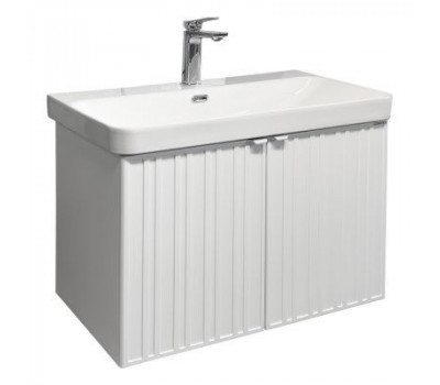 Тумба-умывальник Comforty Тенерифе-80 белый матовый с раковиной CF19595BX-80 00-00022175 