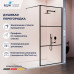 Душевая перегородка RGW WA-09B 1000 06100910-14 Черный Душевая перегородка RGW WA-09B 1000 06100910-14 Черный