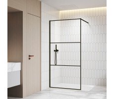 Душевая перегородка RGW WA-09B 1000 06100910-14 черный матовый 