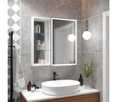 Зеркало-шкаф MIXLINE Женева 80х80 553160 Зеркало-шкаф MIXLINE Женева 80х80 553160