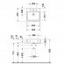 Раковина DURAVIT Vero Air 2350500060 
