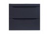 Тумба подвесная Style Line Бергамо мини 60 (2 ящ.) Люкс антискрейтч черный, PLUS СС-00002318 