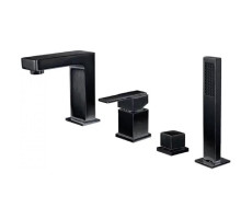 Смеситель на борт ванны Groсenberg GB6008-1BL, черный 