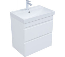 Тумба под раковину Aquanet Слим 60 белый сатин 00346047 Тумба под раковину Aquanet Слим 60 белый сатин 00346047