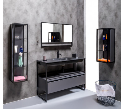 Ящик под консоль Armadi Art LOFT 120 Антрацит, 1 полка 894-120-A Ящик под консоль Armadi Art LOFT 120 Антрацит, 1 полка 894-120-A