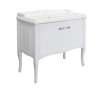 Тумба-умывальник Comforty Павия 100 белый глянец с раковиной 3310 00-00017943 Тумба-умывальник Comforty Павия 100 белый глянец с раковиной 3310 00-00017943