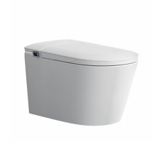 Электронный унитаз-биде ABBER Bequem AC1121S подвесной белый Электронный унитаз-биде ABBER Bequem AC1121S подвесной белый