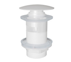 Донный клапан для раковины с переливом Knotlor BM9011WY белый Донный клапан для раковины с переливом Knotlor BM9011WY белый