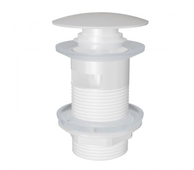Донный клапан для раковины с переливом Knotlor BM9011WY белый Донный клапан для раковины с переливом Knotlor BM9011WY белый
