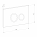 Комплект D&K DS1021616 (Унитаз подвесной безободковый DT1026016, Инсталляция DI8050127, Клавиша смыва DB1529016, белый)