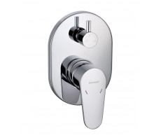 Встраиваемый смеситель в стену 3-функц Bravat FB848238CP-3-RUS Хром 