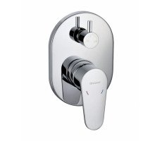 Смеситель встраиваемый в стену 3-функц латунное тело в комплекте Bravat Eler FB848238CP-3-RUS хром  Смеситель встраиваемый в стену 3-функц латунное тело в комплекте Bravat Eler FB848238CP-3-RUS хром