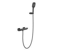 смесители для ванны и душа Timo Helmi 4024/03Y черный черный 