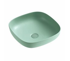 Раковина накладная ABBER Rechteck AC2217MBG зеленая матовая  Раковина накладная ABBER Rechteck AC2217MBG зеленая матовая