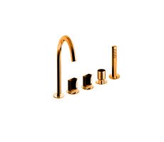 Смеситель для ванны Fantini Venezia 29 P9 N465S Медь Смеситель для ванны Fantini Venezia 29 P9 N465S Медь