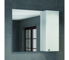 Зеркало-шкаф Comforty Амстердам-95 белый 