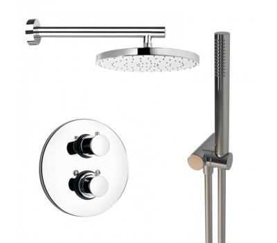 Комплект на 2 потребителя с термостатом Cox PAINI, для душа, хром 78CRSET26911THSH 