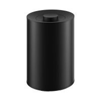 Контейнер для мусора напольная модель, c крышкой Keuco  04989370037 Черный матовый 