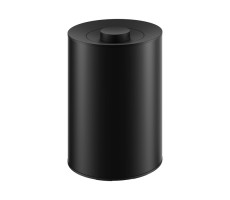 Контейнер для мусора напольная модель, c крышкой Keuco  04989370037 Черный матовый 