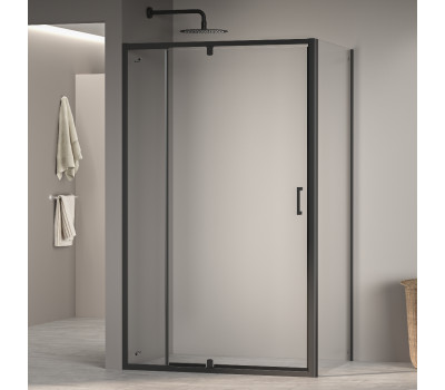 Душевой уголок 100x90 RGW Passage 350807809-14 Черный матовый 