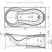 Акриловая ванна Aquanet Grenada 170x80 (с каркасом) Акриловая ванна Aquanet Grenada 170x80 (с каркасом)