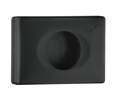 Диспенсер для гигиенических пакетов из ABS пластика черного цвета NOFER 04029.N 